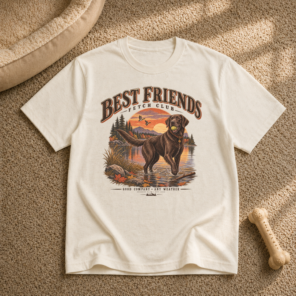 Best Friends Fetch Club T-Shirt