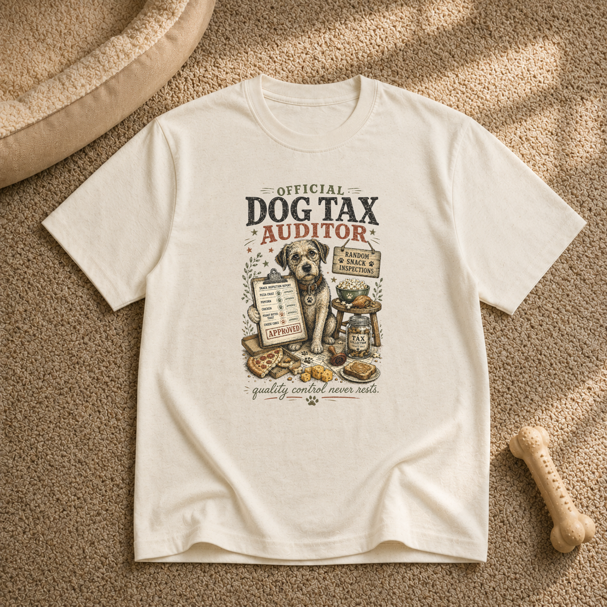 Dog Tax Auditor T-Shirt