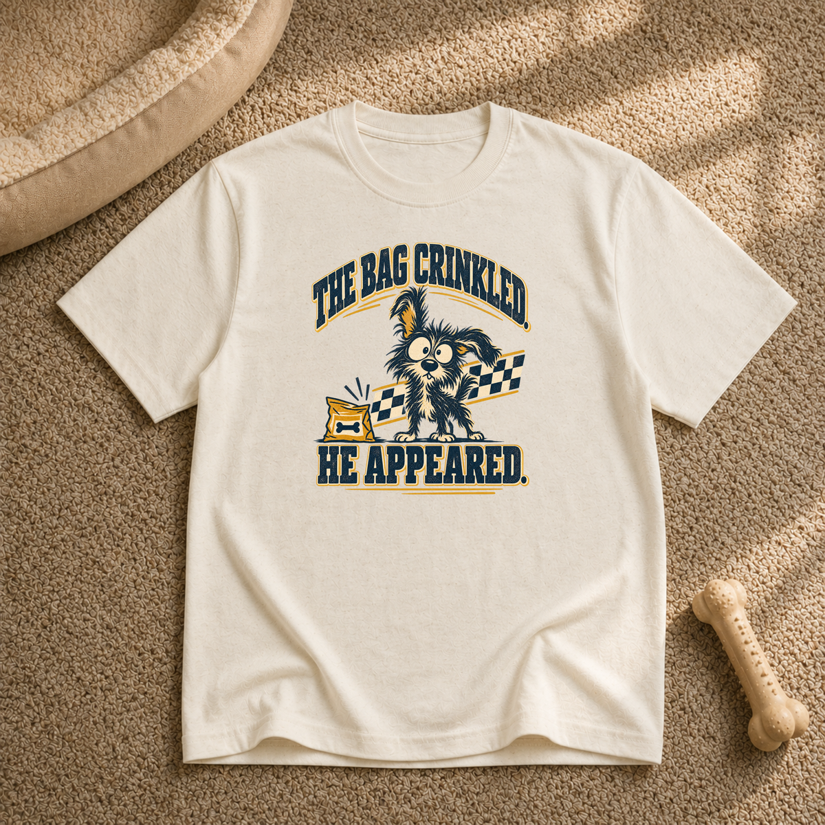 The bag crinkled T-Shirt
