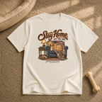 Stay Home Pet the Dog T-Shirt