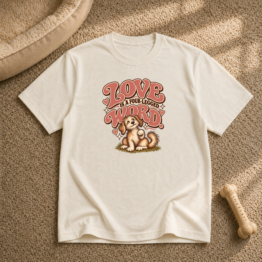 Love Is a four-legged word T-shirt