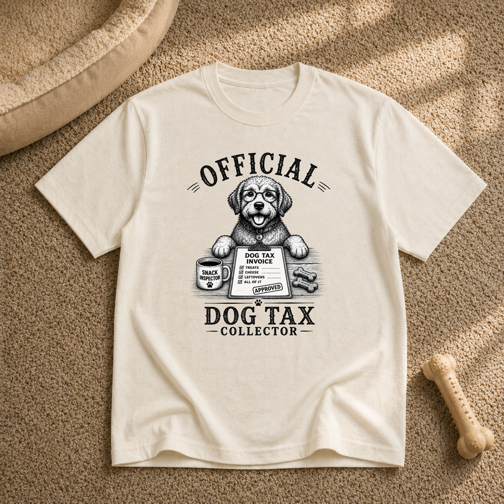Official Dog Tax Collector T‑Shirt