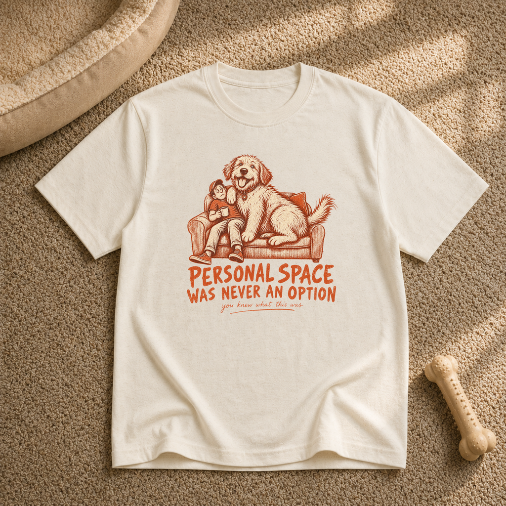 Personal Space Was Never An Option T-shirt