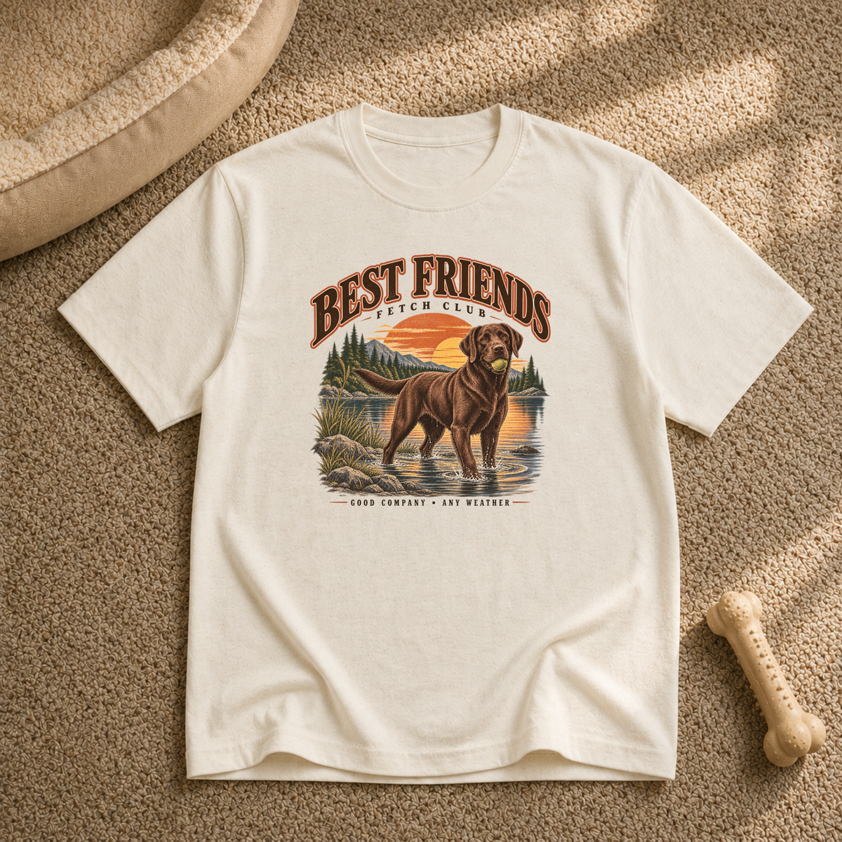 Best friends fetch club T-Shirt