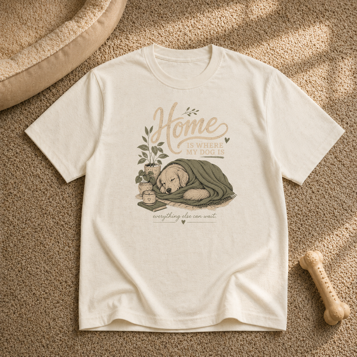 Home Is Where My Dog Is T-Shirt