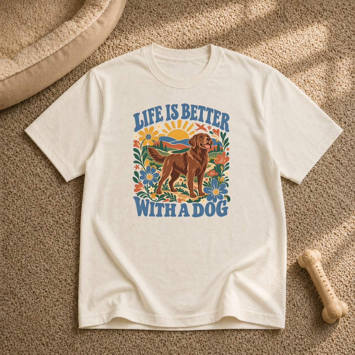 Life Is Better With a Dog T-Shirt