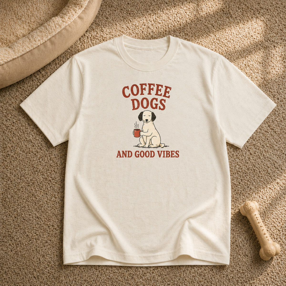 Coffee Dogs and good vibes T-Shirt