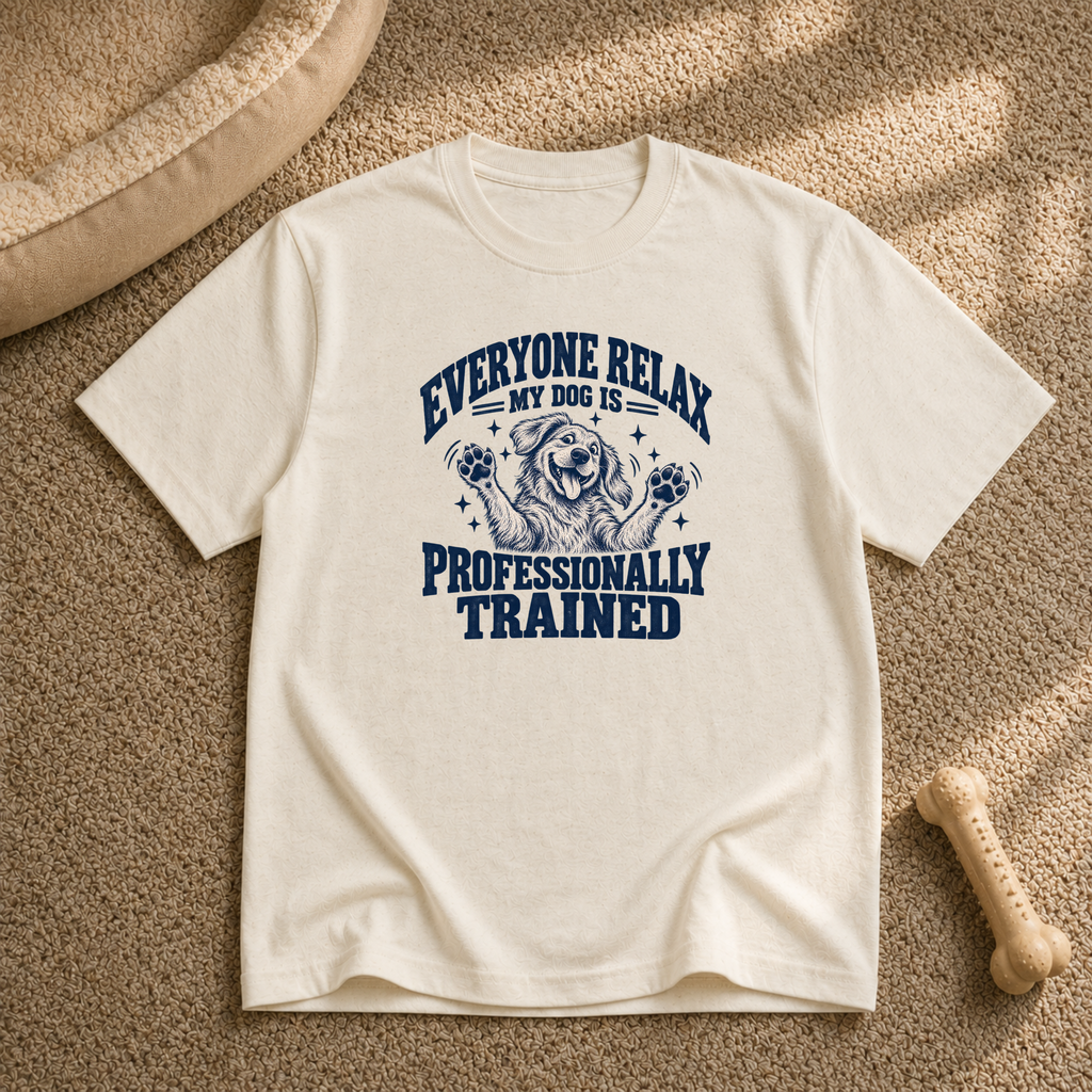 My dog Is professionally trained T-Shirt